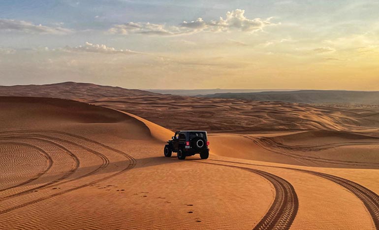 evening desert safari riyadh