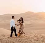 private romantic dune dinner riyadh