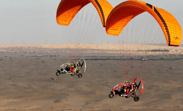 paramotor flying tour riyadh